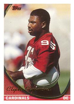 Clyde Simmons Arizona Cardinals 1994 Topps NFL #424
